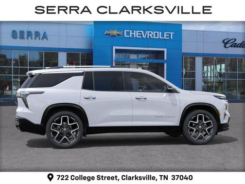 Polar White Tricoat 2026 Chevrolet Traverse High Country