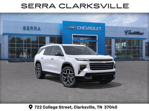 Polar White Tricoat 2026 Chevrolet Traverse High Country