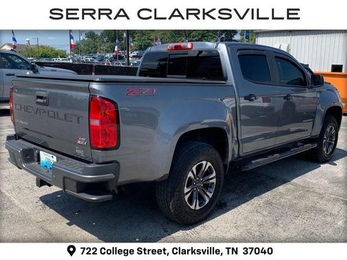 Satin Steel Metallic 2022 Chevrolet Colorado Z71