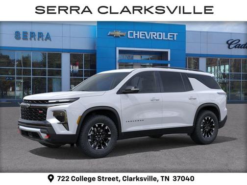 Polar White Tricoat 2026 Chevrolet Traverse AWD Z71