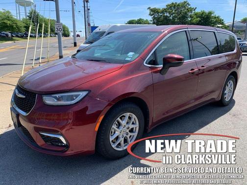 Velvet Red Pearlcoat 2023 Chrysler Pacifica Touring L