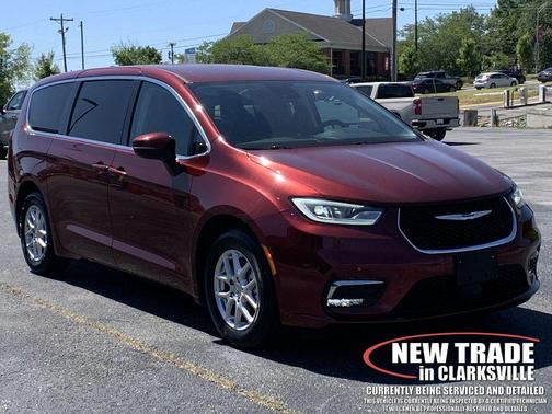 Velvet Red Pearlcoat 2023 Chrysler Pacifica Touring L