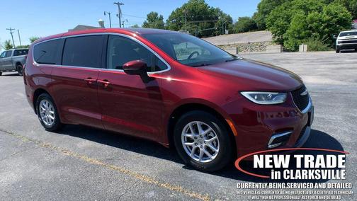 Velvet Red Pearlcoat 2023 Chrysler Pacifica Touring L