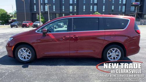 Velvet Red Pearlcoat 2023 Chrysler Pacifica Touring L