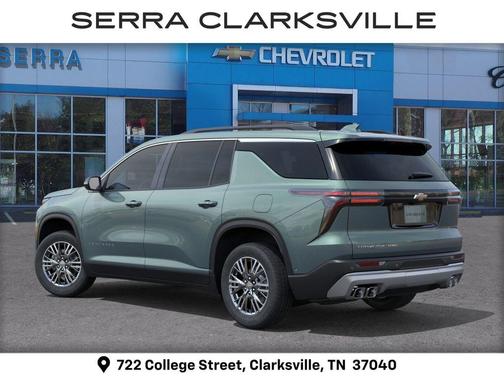 Trillium Green Metallic 2027 Chevrolet Traverse LT