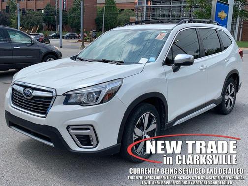 Crystal White Pearl 2020 Subaru Forester Touring