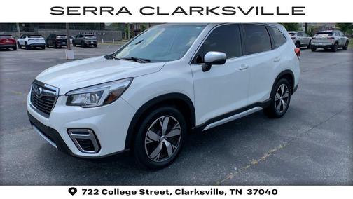 Crystal White Pearl 2020 Subaru Forester Touring