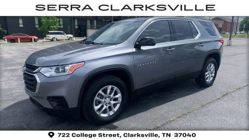 Satin Steel Metallic 2020 Chevrolet Traverse LS