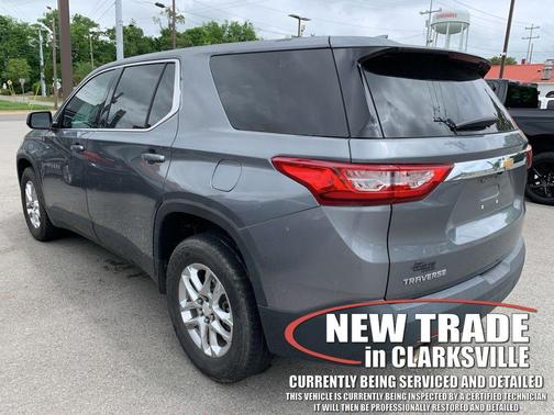 Satin Steel Metallic 2020 Chevrolet Traverse LS