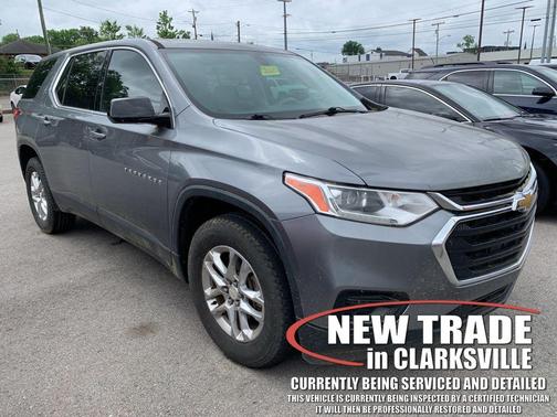 Satin Steel Metallic 2020 Chevrolet Traverse LS