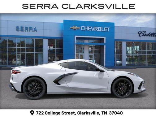 Arctic White 2026 Chevrolet Corvette Stingray w/1LT