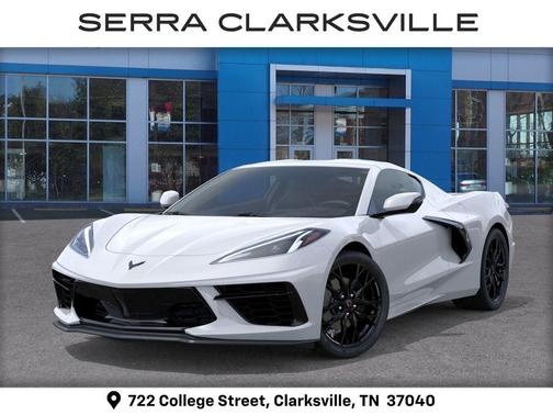 Arctic White 2026 Chevrolet Corvette Stingray w/1LT
