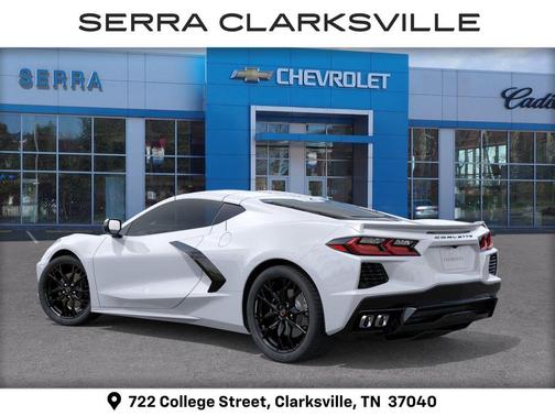 Arctic White 2026 Chevrolet Corvette Stingray w/1LT