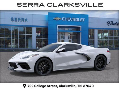 Arctic White 2026 Chevrolet Corvette Stingray w/1LT