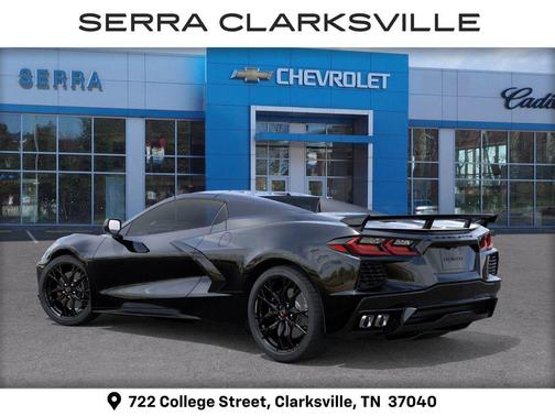 Black 2026 Chevrolet Corvette Stingray w/1LT