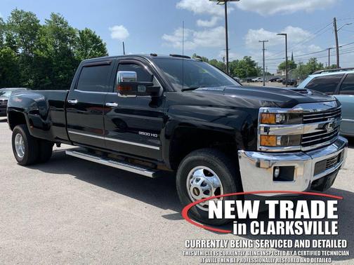 Black 2018 Chevrolet Silverado 3500 LTZ