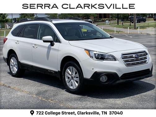 Crystal White Pearl 2017 Subaru Outback 2.5i Premium