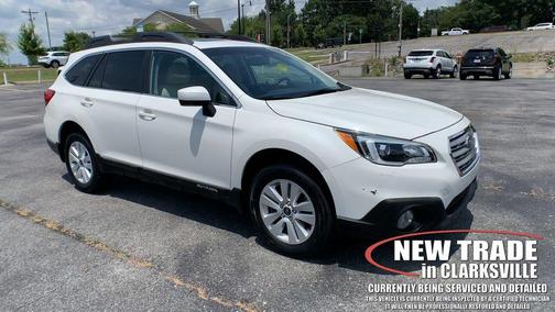 Crystal White Pearl 2017 Subaru Outback 2.5i Premium