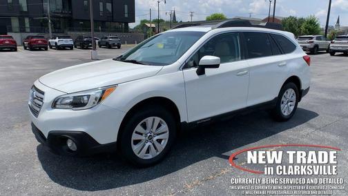 Crystal White Pearl 2017 Subaru Outback 2.5i Premium