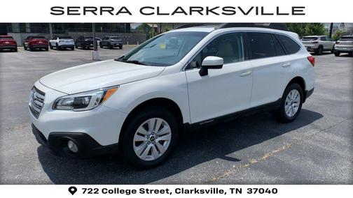Crystal White Pearl 2017 Subaru Outback 2.5i Premium