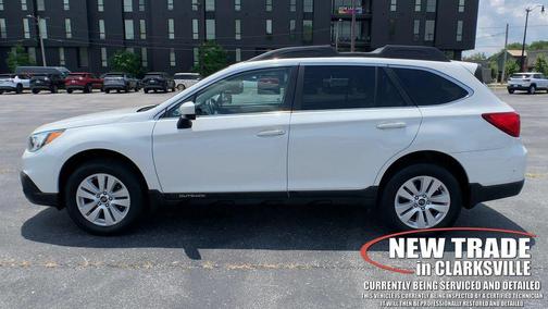 Crystal White Pearl 2017 Subaru Outback 2.5i Premium