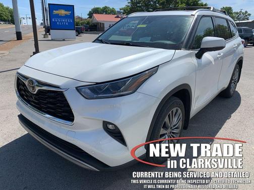 Blizzard Pearl 2021 Toyota Highlander Platinum