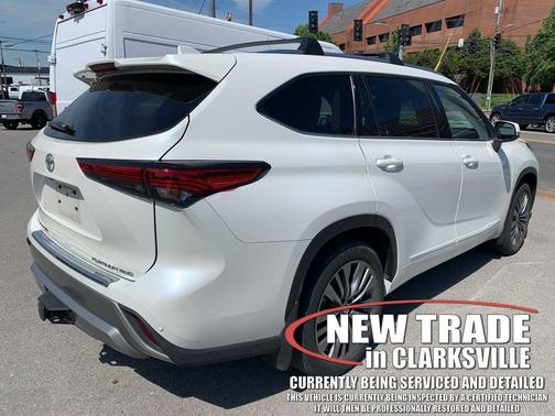 Blizzard Pearl 2021 Toyota Highlander Platinum