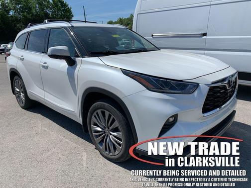 Blizzard Pearl 2021 Toyota Highlander Platinum