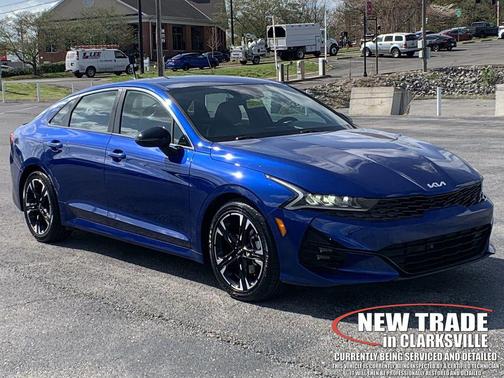 Sapphire Blue 2022 Kia K5 GT-Line