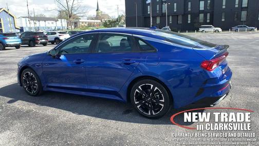 Sapphire Blue 2022 Kia K5 GT-Line