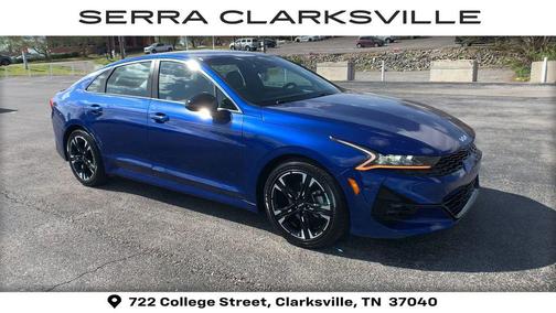 Sapphire Blue 2022 Kia K5 GT-Line