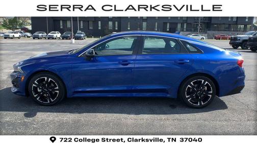 Sapphire Blue 2022 Kia K5 GT-Line