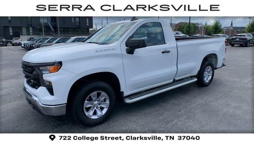 Summit White 2025 Chevrolet Silverado 1500 WT