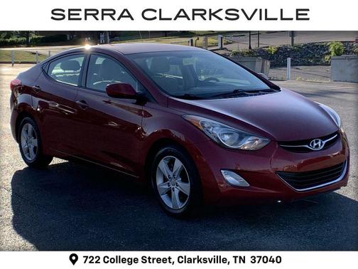 Red Allure 2012 Hyundai ELANTRA GLS