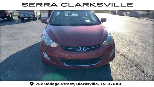 Red Allure 2012 Hyundai ELANTRA GLS