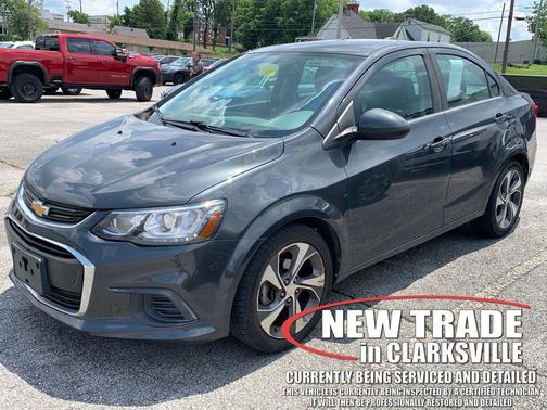 Gray Metallic 2018 Chevrolet Sonic Premier