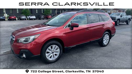 Crimson Red Pearl 2018 Subaru Outback 2.5i Premium