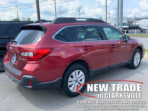 Crimson Red Pearl 2018 Subaru Outback 2.5i Premium