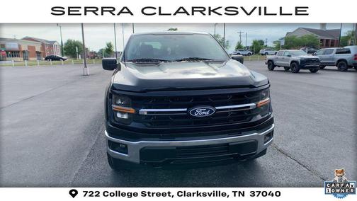 AGATE BLACK METALLIC 2025 Ford F-150 XLT
