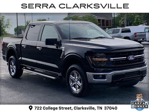 AGATE BLACK METALLIC 2025 Ford F-150 XLT
