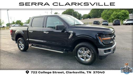AGATE BLACK METALLIC 2025 Ford F-150 XLT