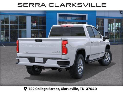 Polar White Tricoat 2026 Chevrolet Silverado 2500 High Country