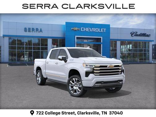 Polar White Tricoat 2026 Chevrolet Silverado 1500 High Country