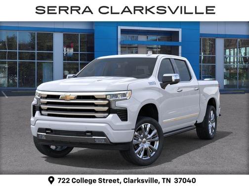Polar White Tricoat 2026 Chevrolet Silverado 1500 High Country