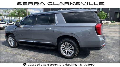 Satin Steel Metallic 2021 GMC Yukon XL SLT