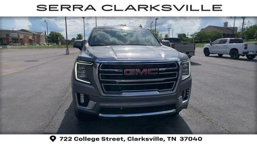 Satin Steel Metallic 2021 GMC Yukon XL SLT