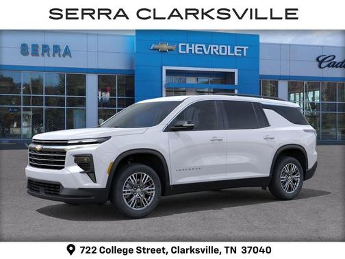 Summit White 2026 Chevrolet Traverse LT
