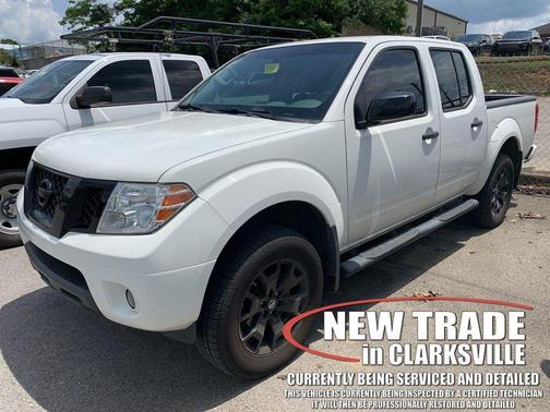 Glacier White 2019 Nissan Frontier SV