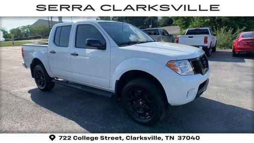 Glacier White 2019 Nissan Frontier SV