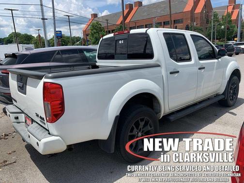 Glacier White 2019 Nissan Frontier SV